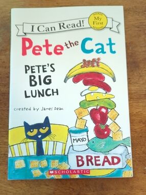 5 ⭐️ for $25 Pete the Cat: Pete's Big Lunch book